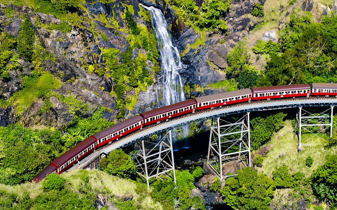 Kuranda Tour with Skyrail Cableway, Scenic Railway, Rainforestation & Butterfly Sanctuary Ticket